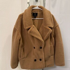 House of Harlow 1960 sherpa shearling fuzzy teddy coat